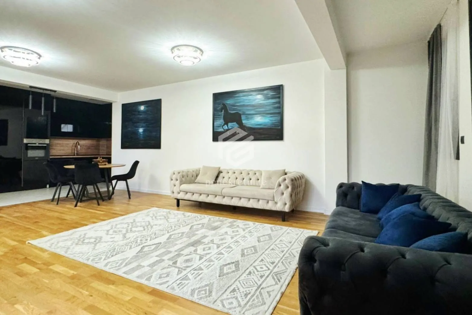 Rent, two bedroom apartment, 100m², Dalmatinska ulica, Podgorica