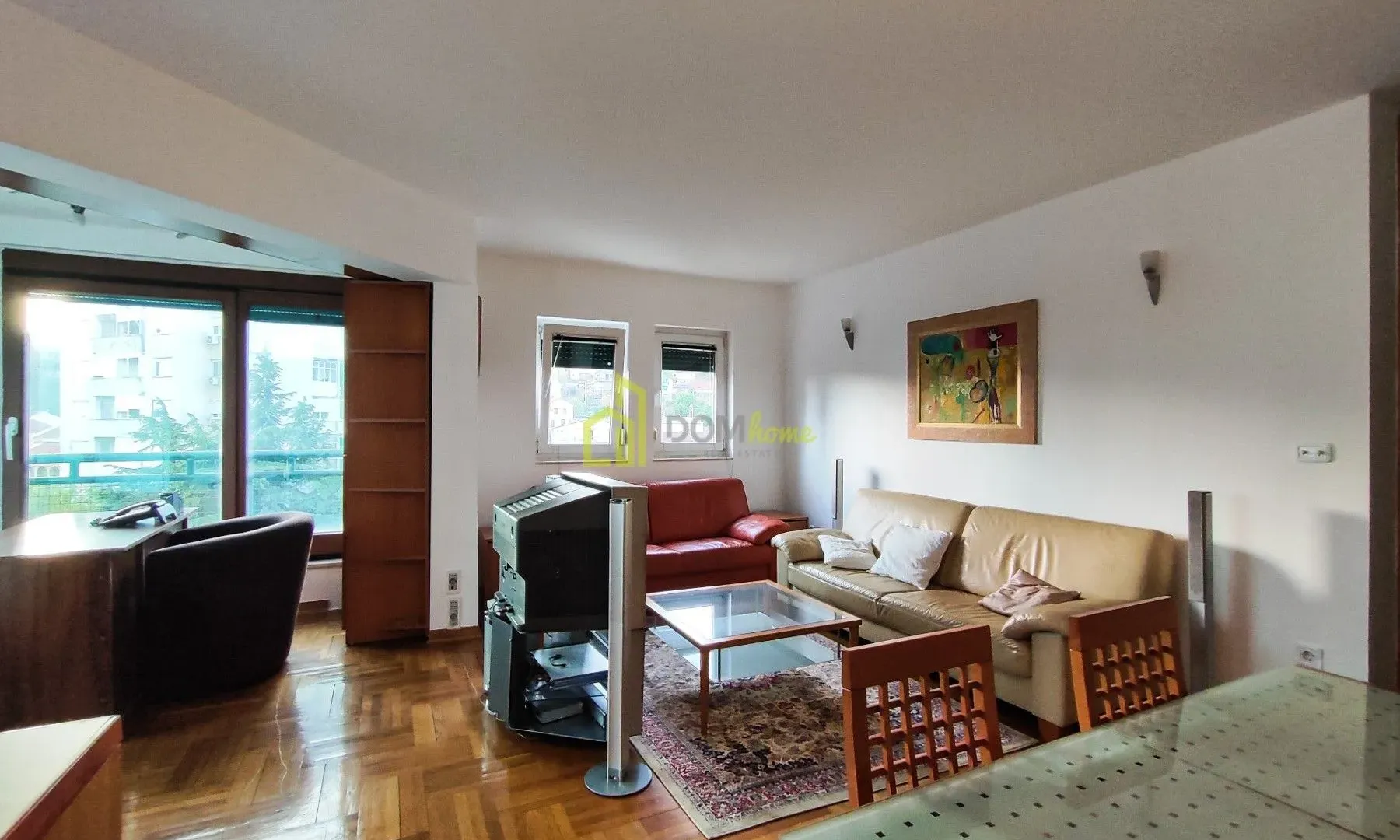 Rent, one bedroom apartment, 58m², Momišići, Podgorica
