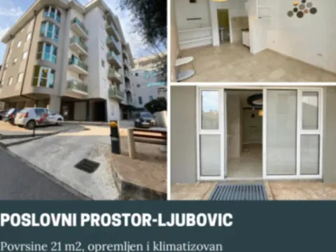 Rent, office space, 21m², Ljubović, Podgorica
