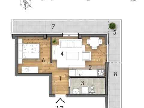 Prodaja, stan, 50m², Detelinara, Novi Sad Sve Podlokacije - image 6