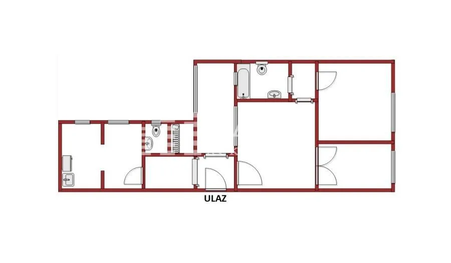 Floor plan showing the room layout.