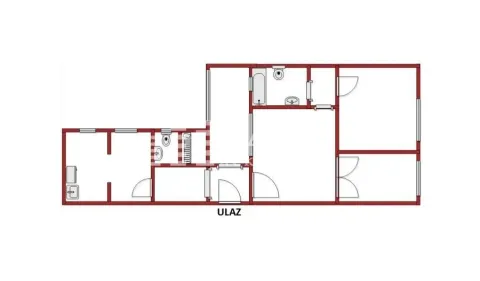 Floor plan showing the room layout. - image 9