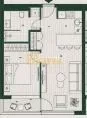 Prodaja, jednosoban stan, 45m², Tivat, Crna Gora