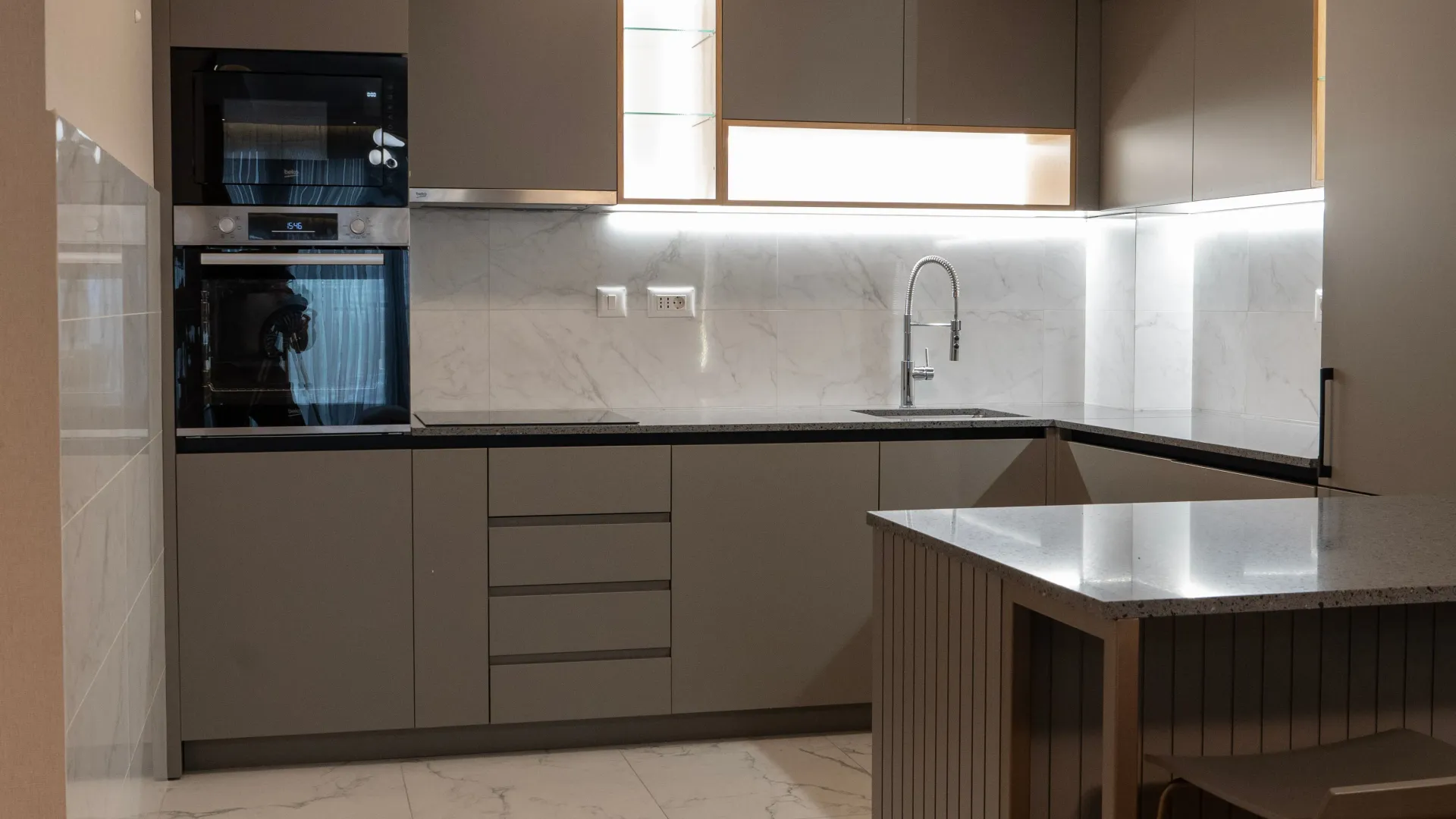 Rent, one bedroom apartment, 61m², Kod Capital Plaze, Podgorica