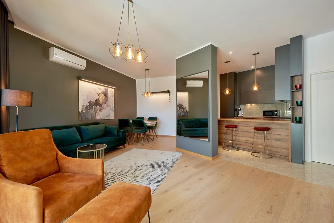 Daily-rent, three bedroom apartment, 79m², Bečići, Budva