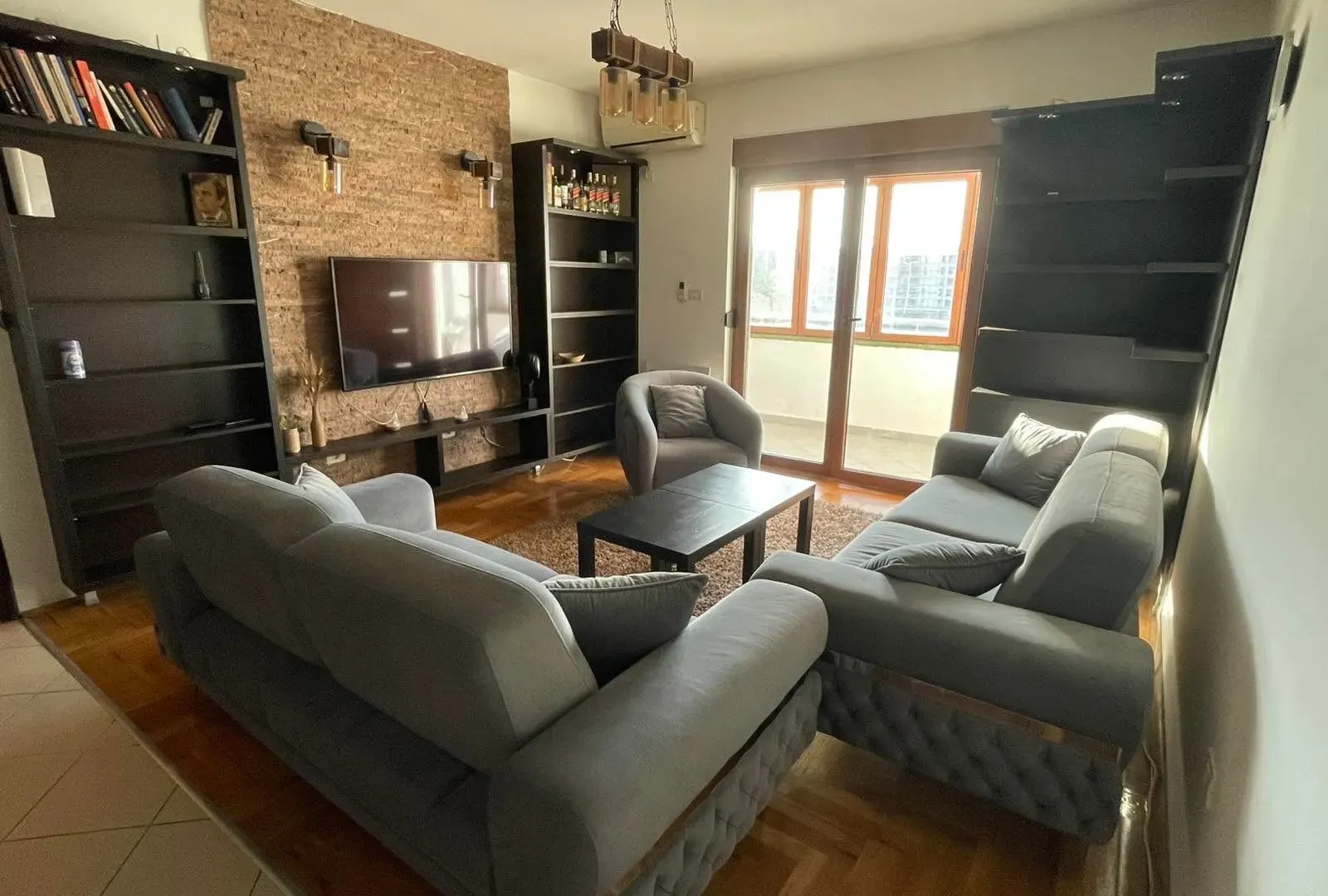 Rent, one bedroom apartment, 50m², City Kvart, Podgorica