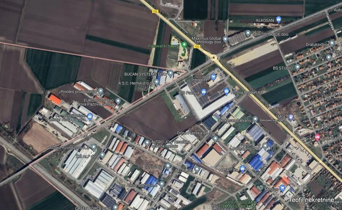 Sale, office space, 4300m², Nova Pazova, Stara Pazova