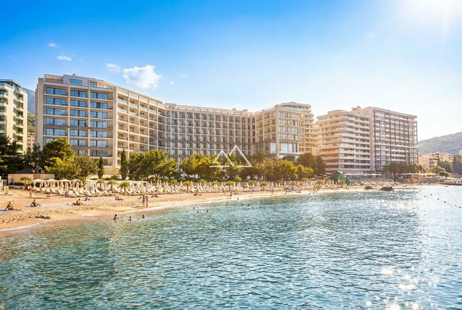 Prodaja, jednosoban stan, 56m², Bečići, Budva