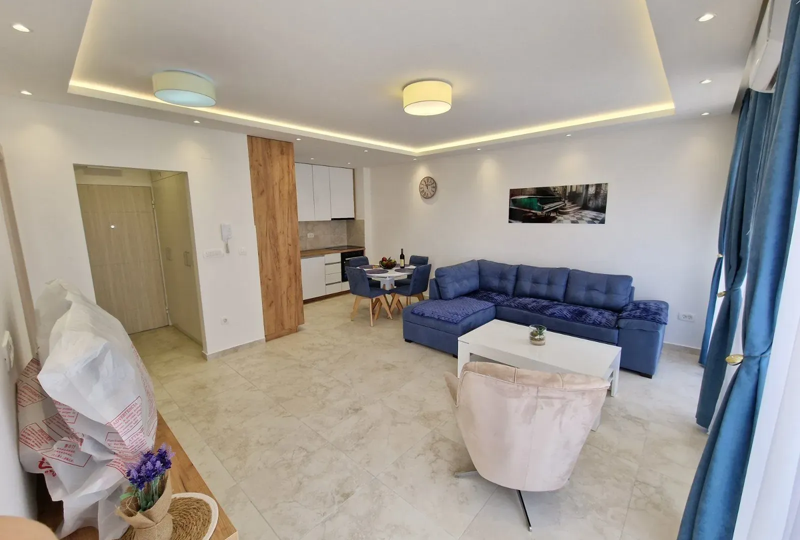 Rent, one bedroom apartment, 47m², Budva, Crna Gora