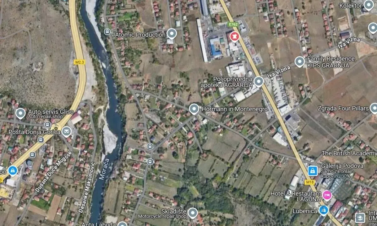 Prodaja, plac, 2300m², Dajbabe, Podgorica