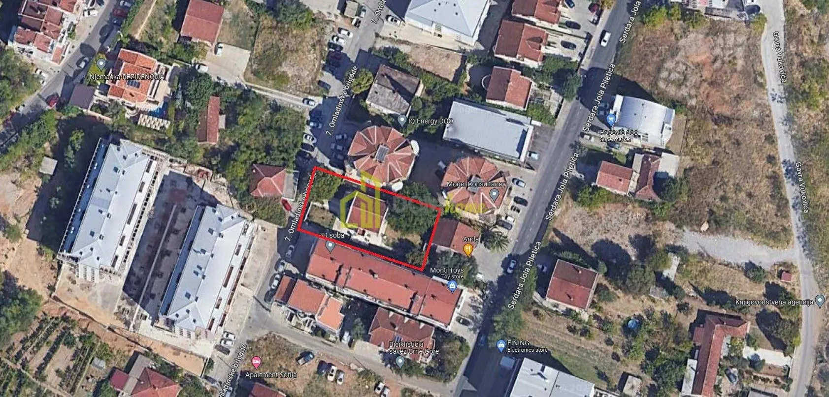 Prodaja, plac, 647m², Momišići, Podgorica