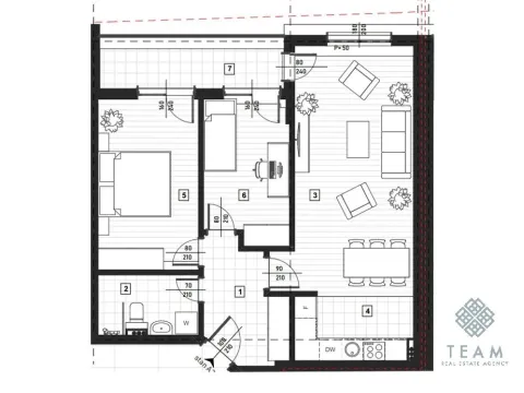Prodaja, dvosoban stan, 69m², Zagorič, Podgorica - image 2