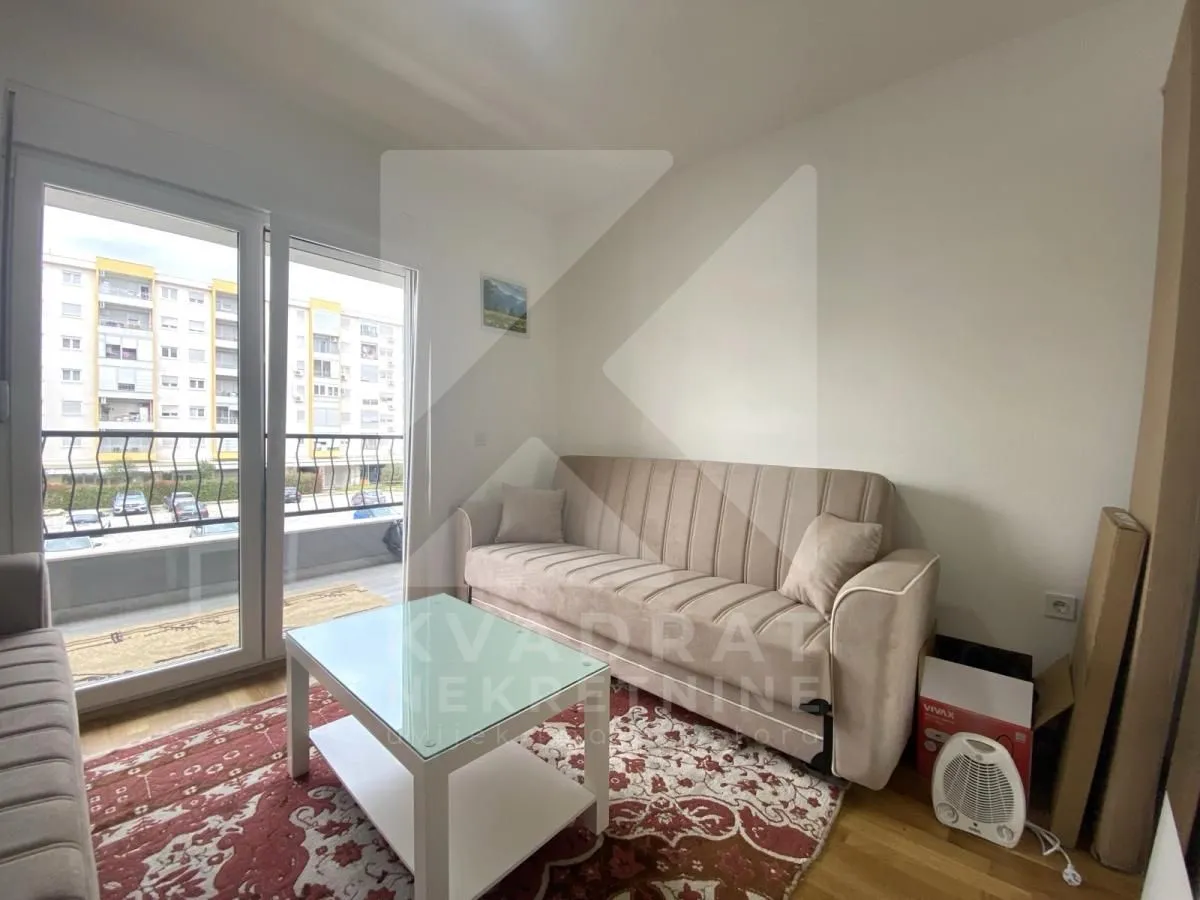 Rent, one bedroom apartment, 47m², Stari Aerodrom, Podgorica