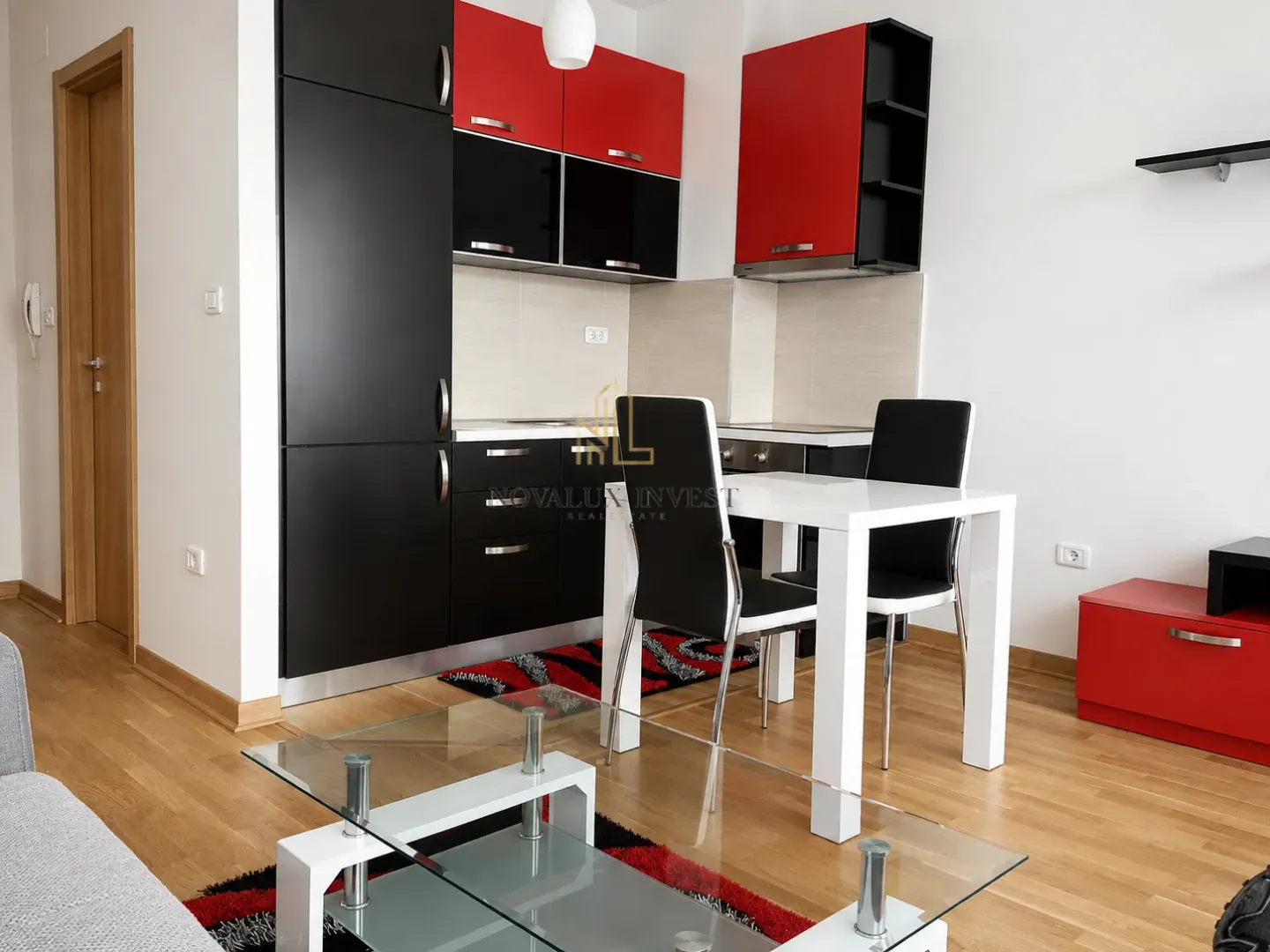 Rent, studio apartment, 29m², City Kvart, Podgorica