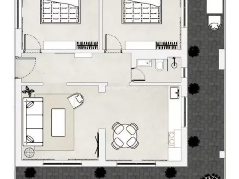 Sale, two bedroom apartment, 98m², Tivat, Crna Gora - image 21