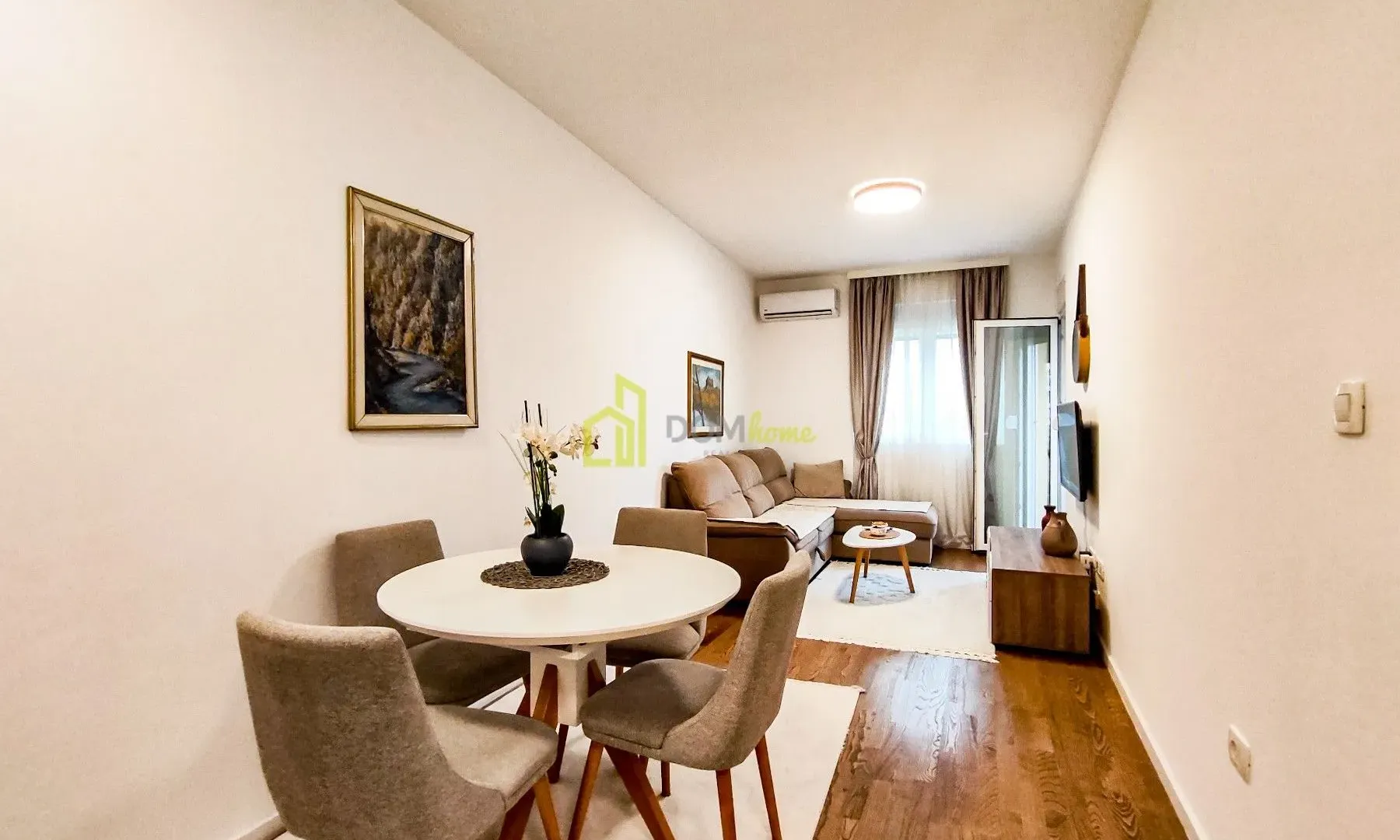 Rent, one bedroom apartment, 44m², Pobrežje, Podgorica