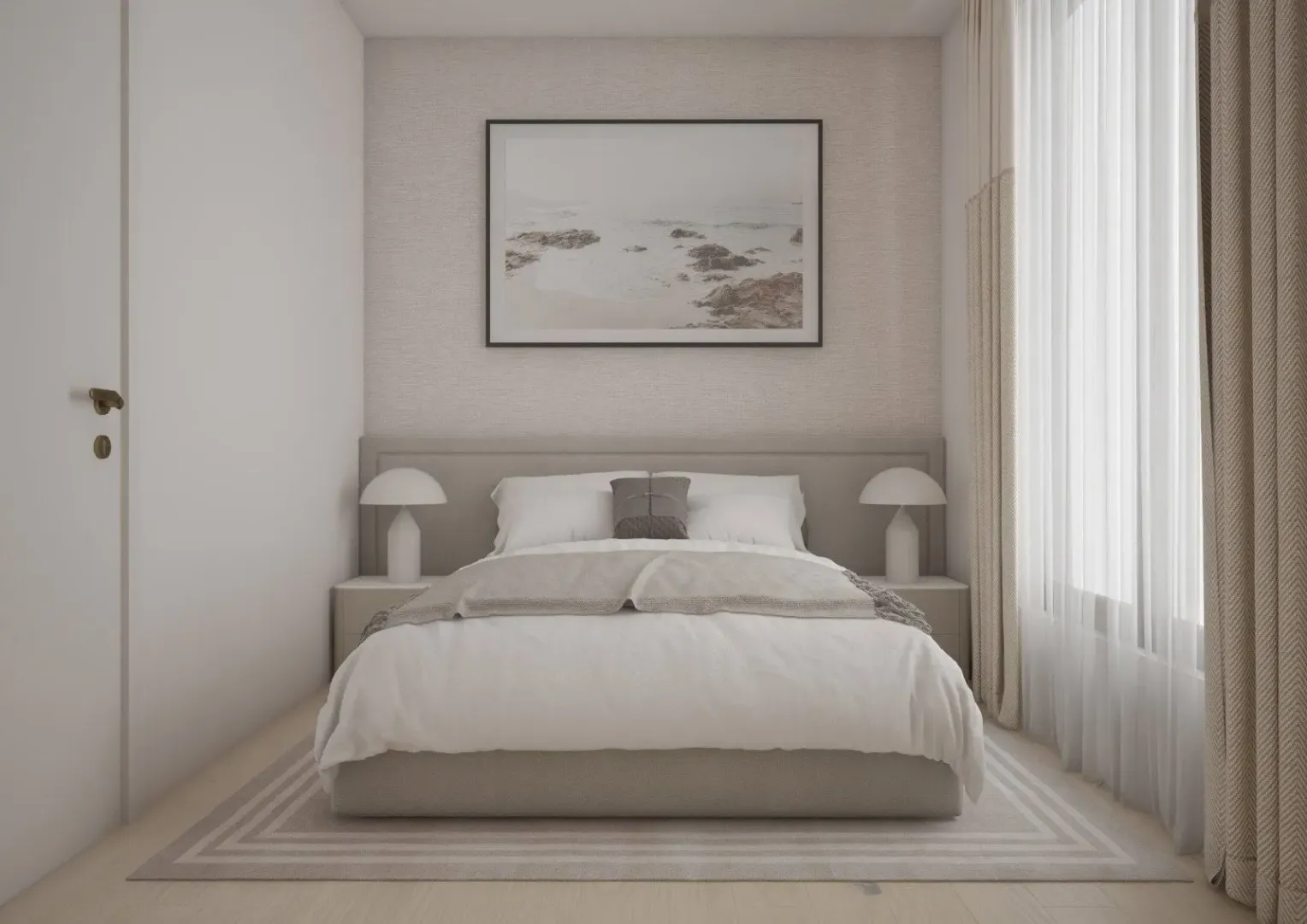 Sale, two bedroom apartment, 45m², Bečići, Budva