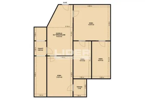 Prodaja, četvorosoban stan, 77m², Skadarlija, Beograd - image 16