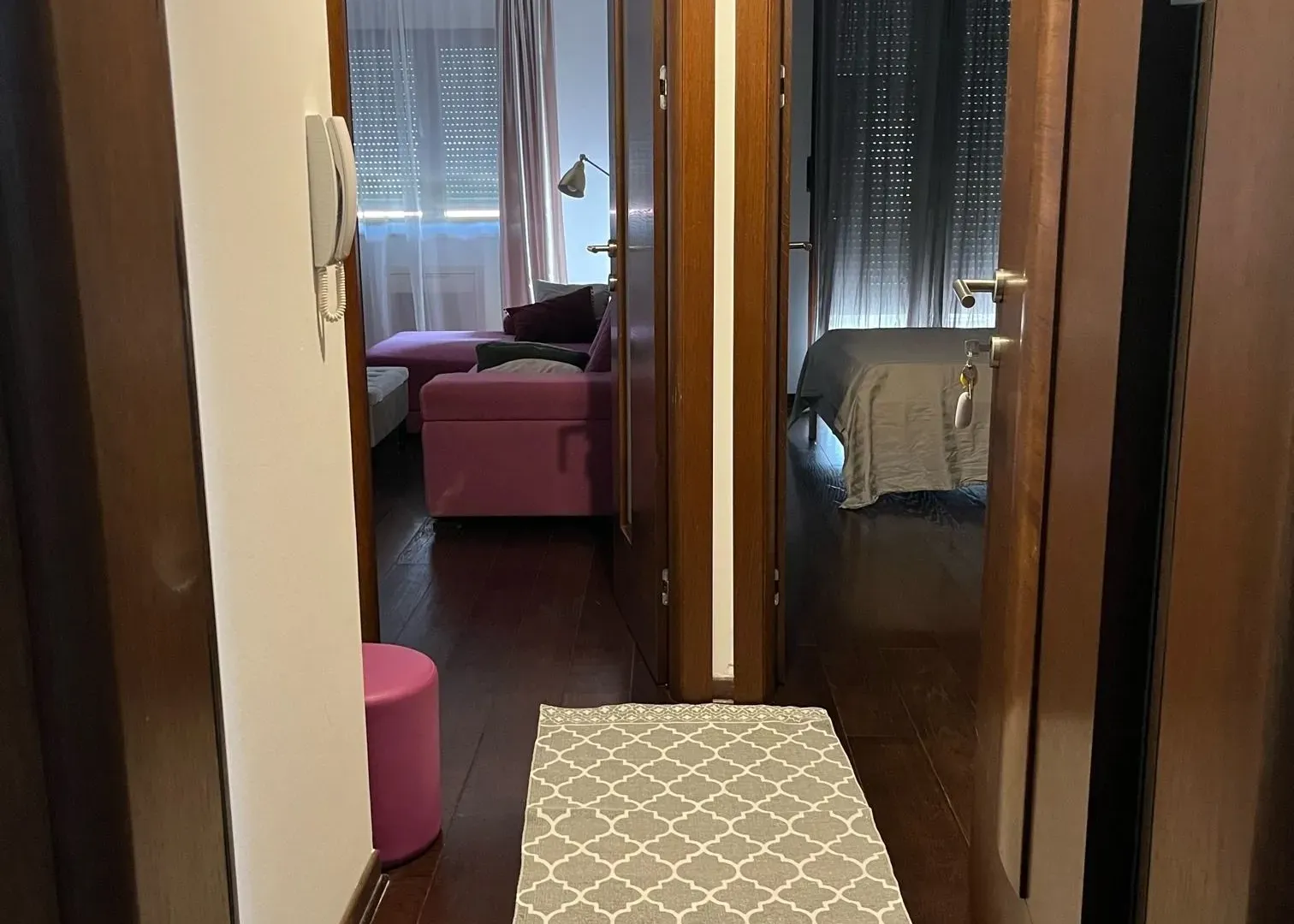 Rent, one bedroom apartment, 44m², Gorica C, Podgorica