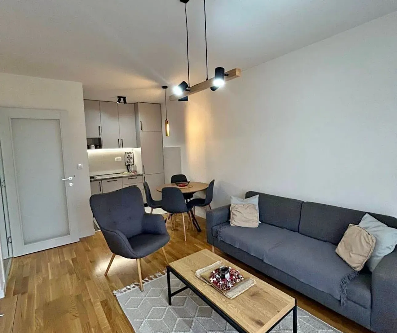 Rent, one bedroom apartment, 40m², Zabjelo, Podgorica