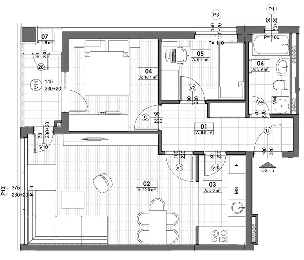 Prodaja, stan, 38m², Tivat, Crna Gora