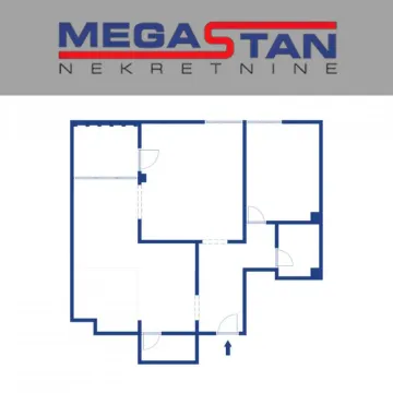 Prodaja, dvosoban stan, 64m², Novi Beograd Sve Podlokacije, Beograd - image 12