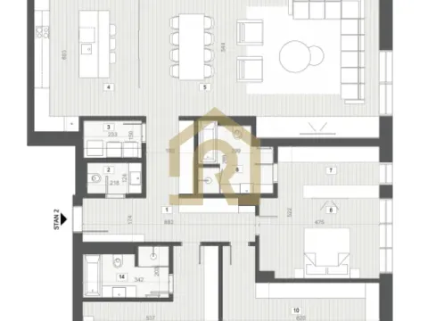 Prodaja, četvorosoban stan, 220m², Savski Venac, Beograd