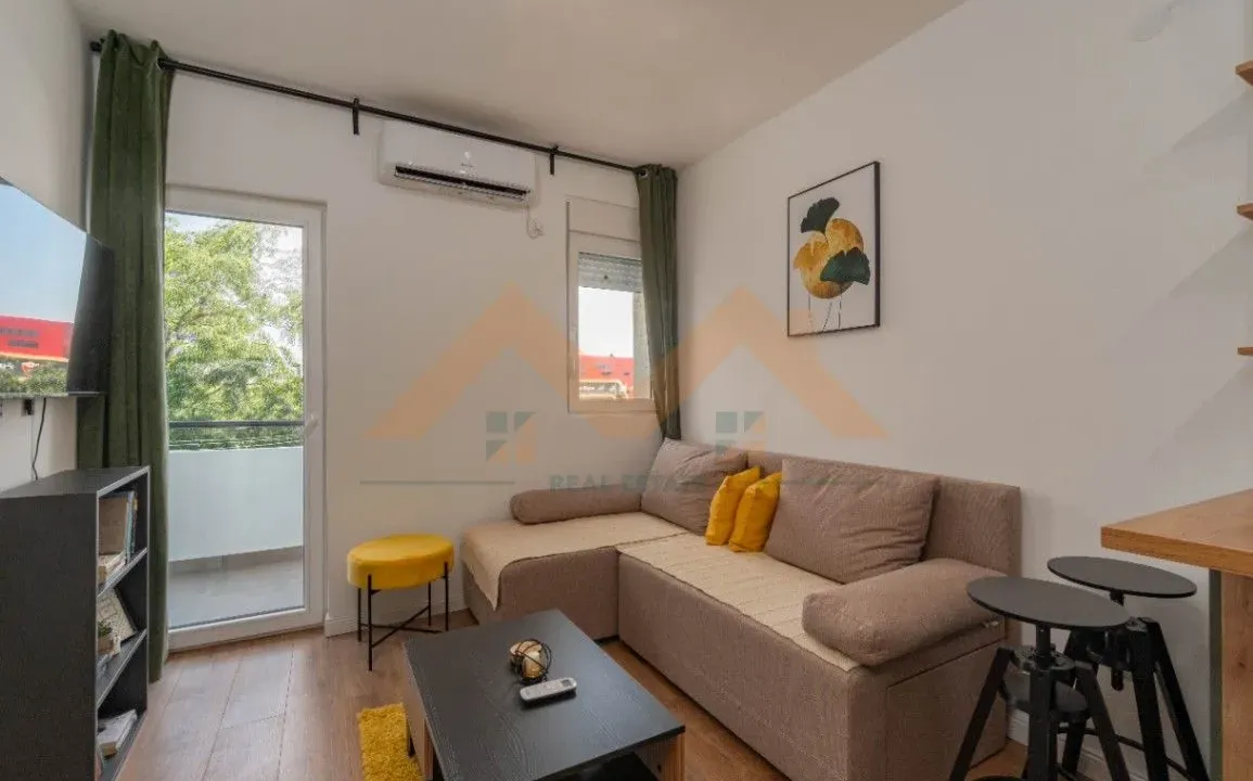 Izdavanje, jednosoban stan, 30m², Stari Aerodrom, Podgorica