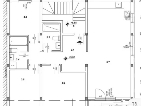Sale, four bedroom apartment, 89m², Klisa, Novi Sad Sve Podlokacije