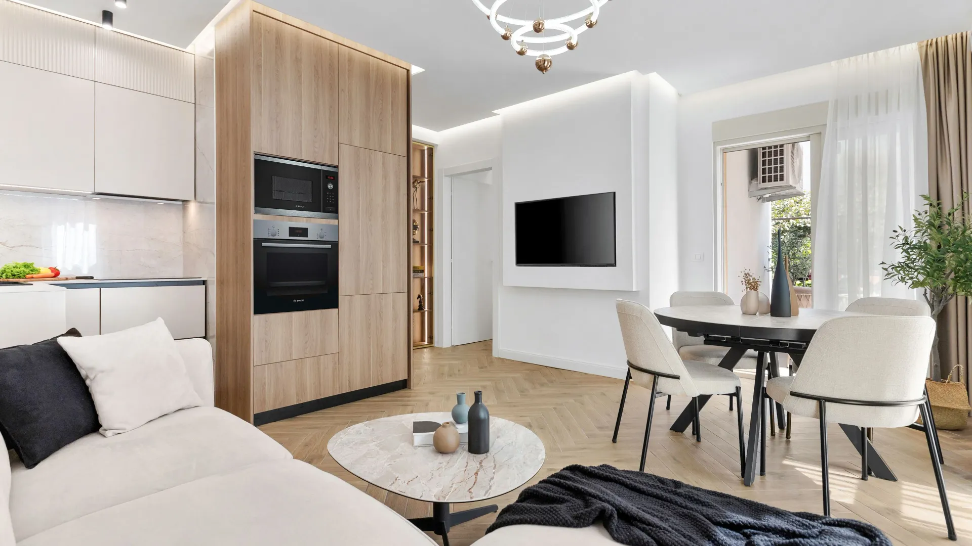 Rent, two bedroom apartment, 60m², Centar, Budva