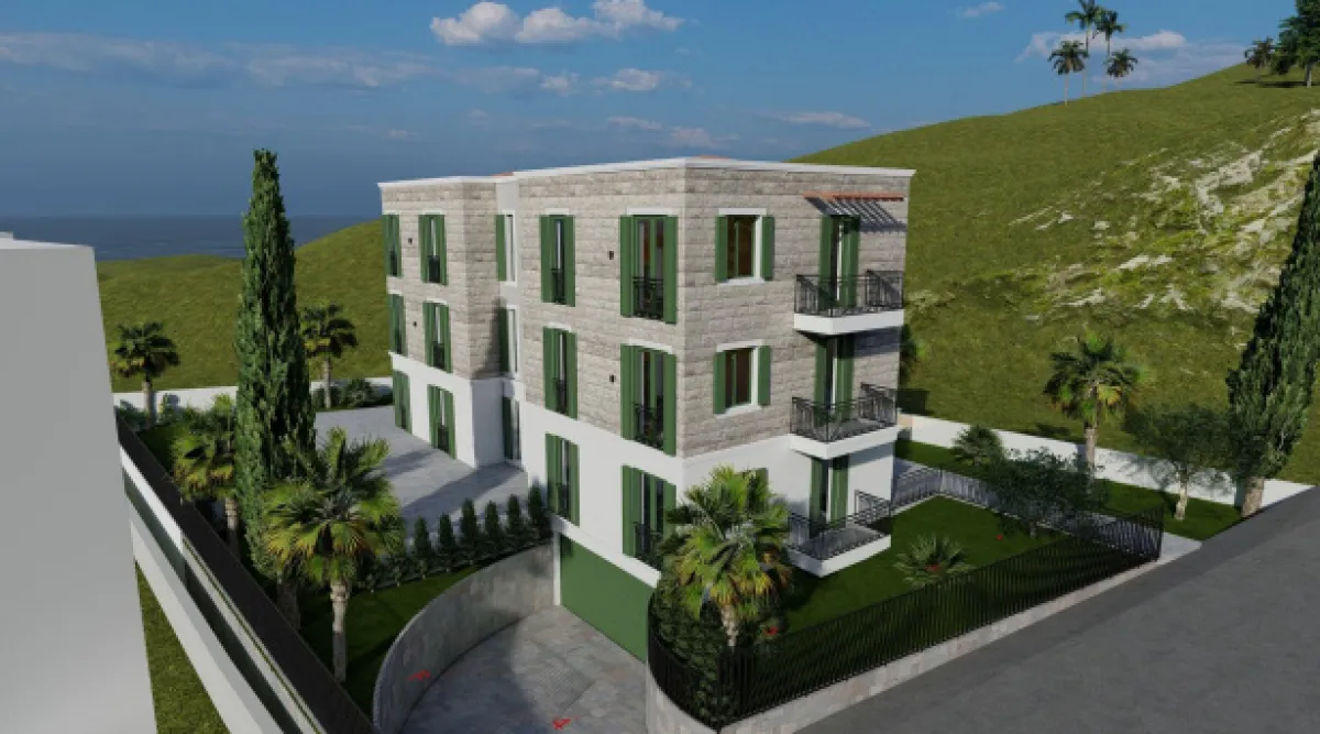 Prodaja, dvosoban stan, 59m², Tivat, Crna Gora