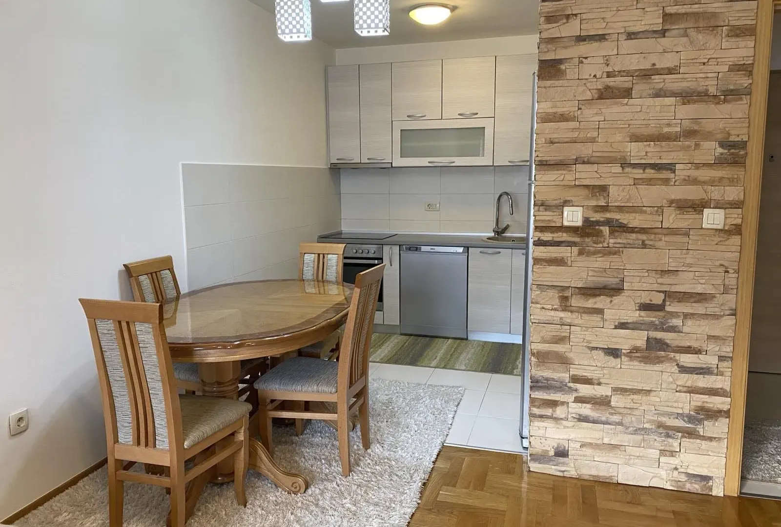 Rent, one bedroom apartment, 45m², Stari Aerodrom, Podgorica