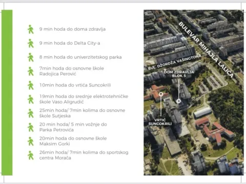 Prodaja, jednosoban stan, 48m², Tološka šuma, Podgorica - image 8