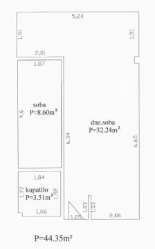 Prodaja, jednosoban stan, 44m², Maine, Budva - image 11