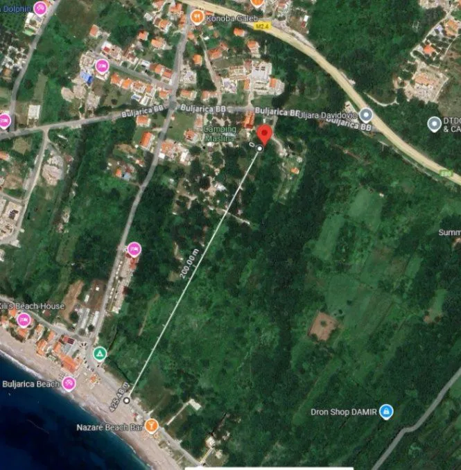 Prodaja,  zemljište, 748m2, Buljarica, Budva