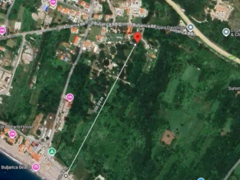 Prodaja,  zemljište, 748m2, Buljarica, Budva