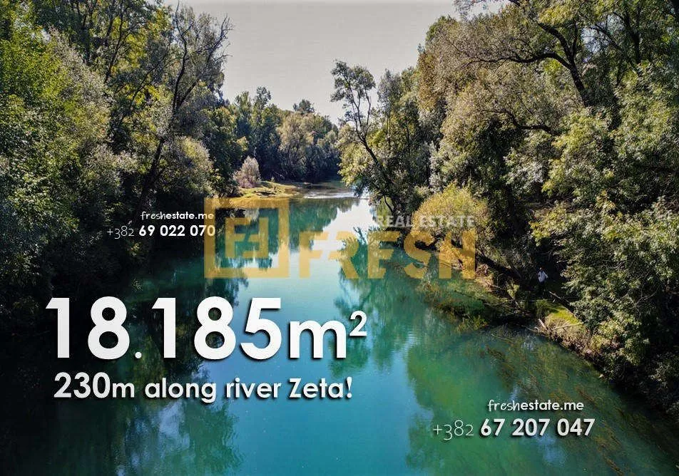 Prodaja, plac, 18185m², Danilovgrad, Crna Gora