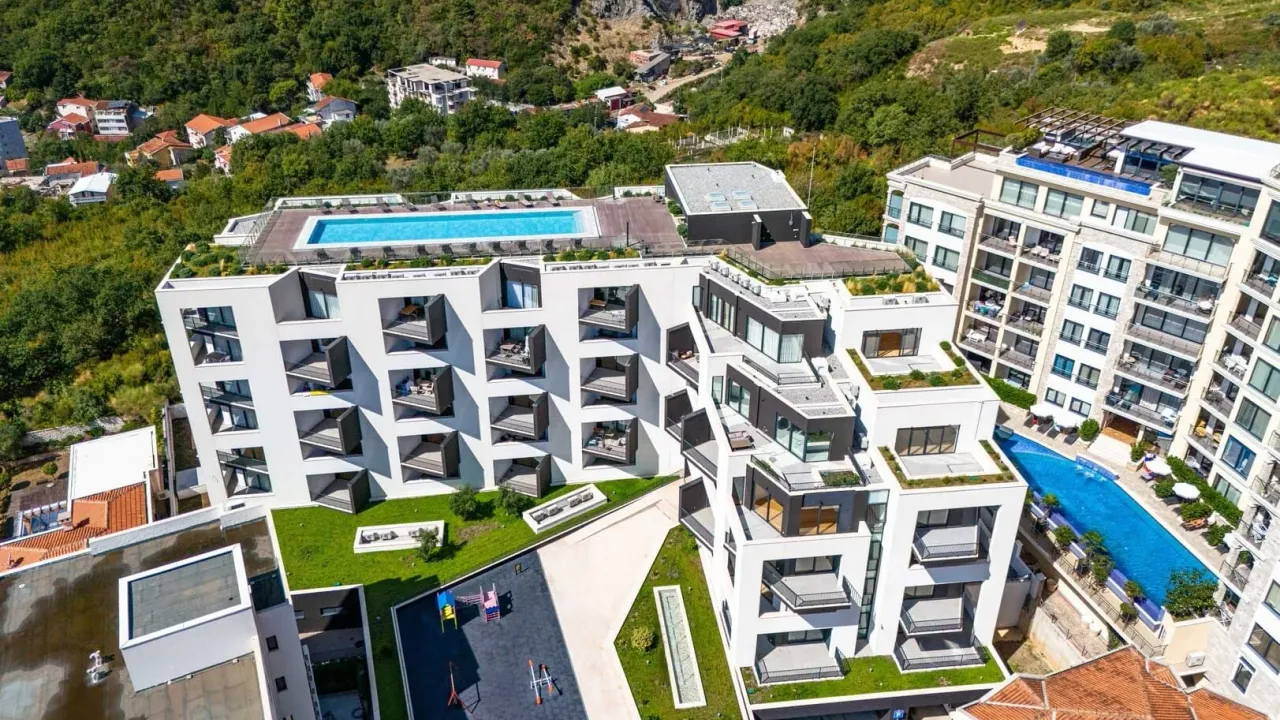 Prodaja, jednosoban stan, 69m², Bečići, Budva
