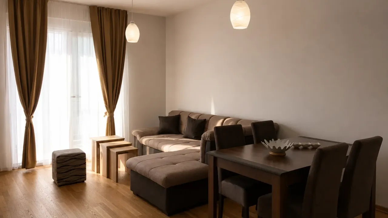 Rent, two bedroom apartment, 71m², Ljubović, Podgorica