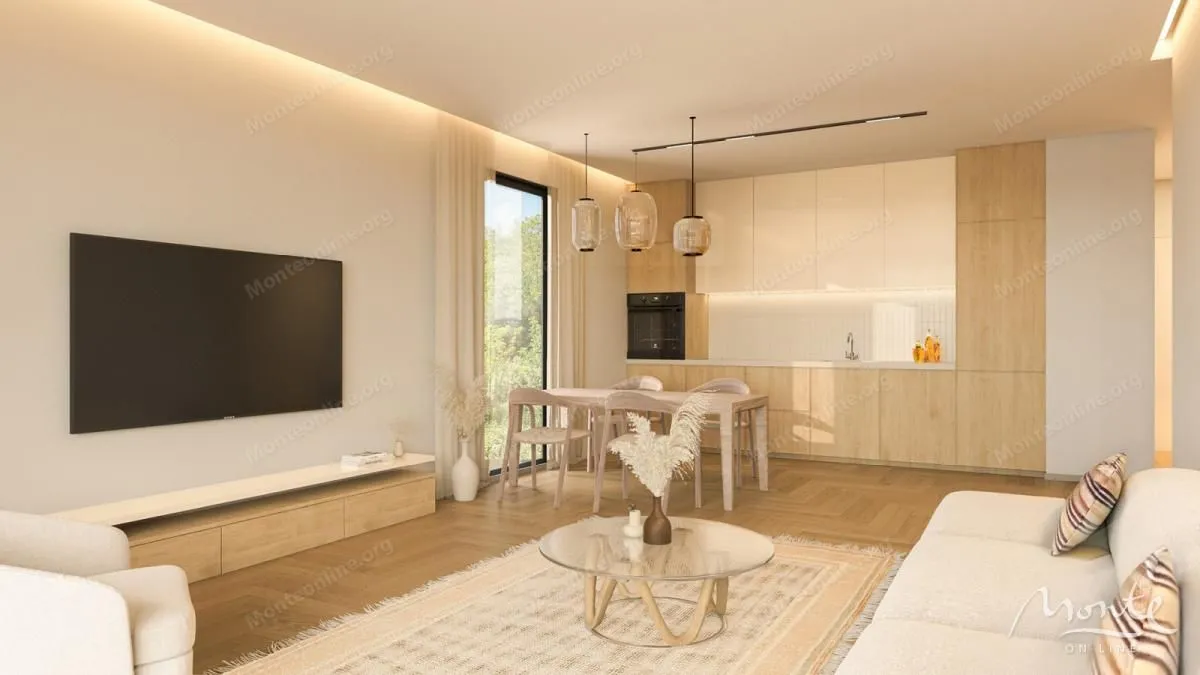 Sale, two bedroom apartment, 83m², Đenovići, Herceg Novi