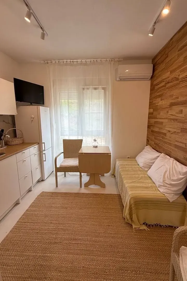Izdavanje, jednosoban stan, 24m², Lazi, Budva