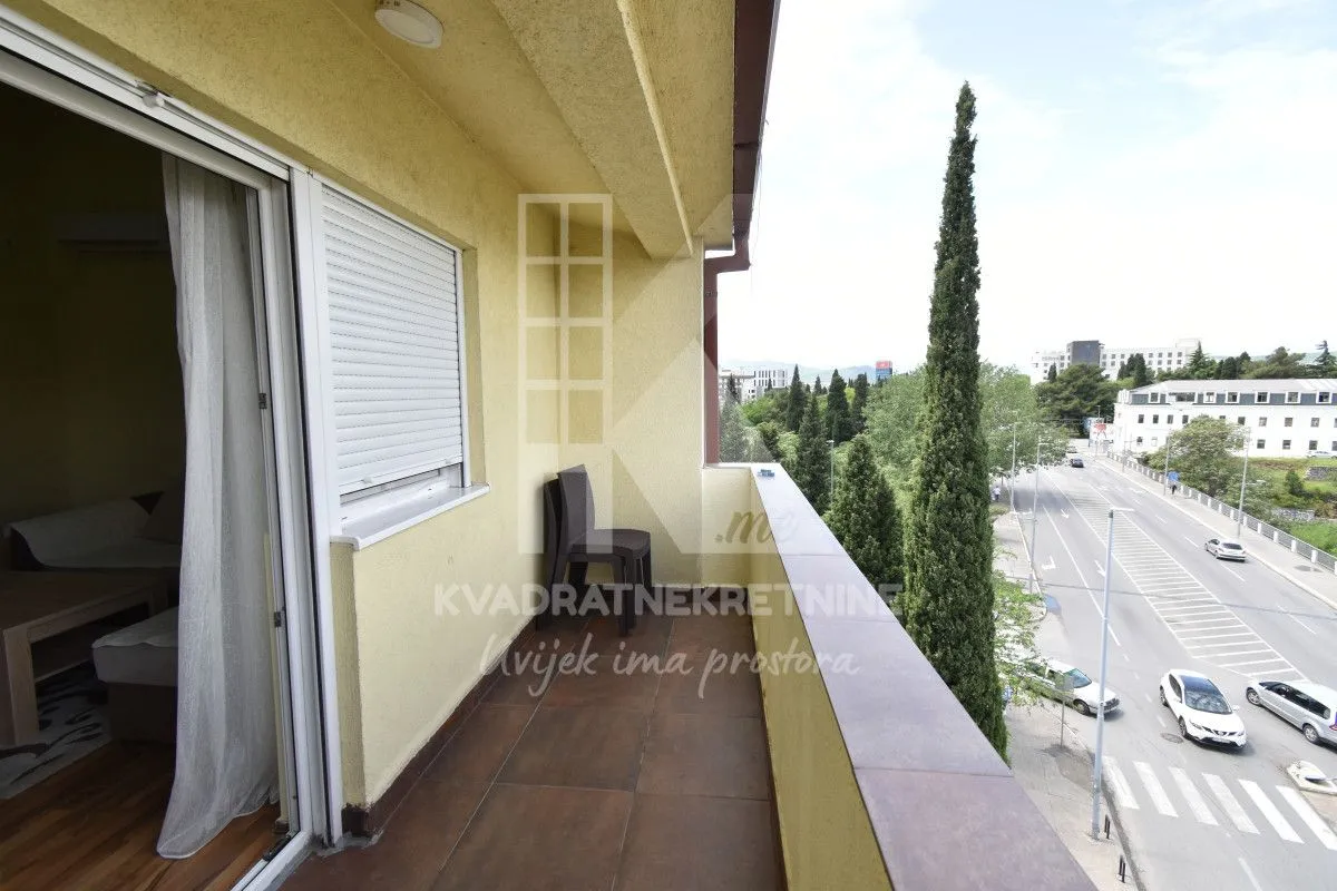 Rent, one bedroom apartment, 37m², Drač, Podgorica