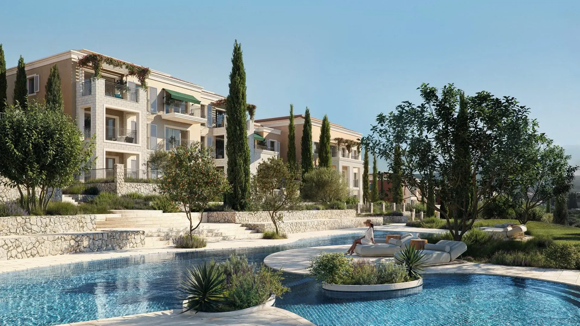 Sale, two bedroom apartment, 92m², Luštica Bay, Tivat