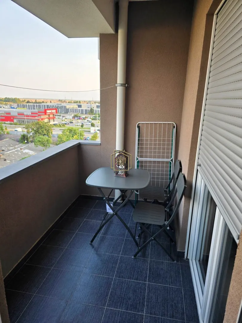 Rent, one bedroom apartment, 42m², Pobrežje, Podgorica