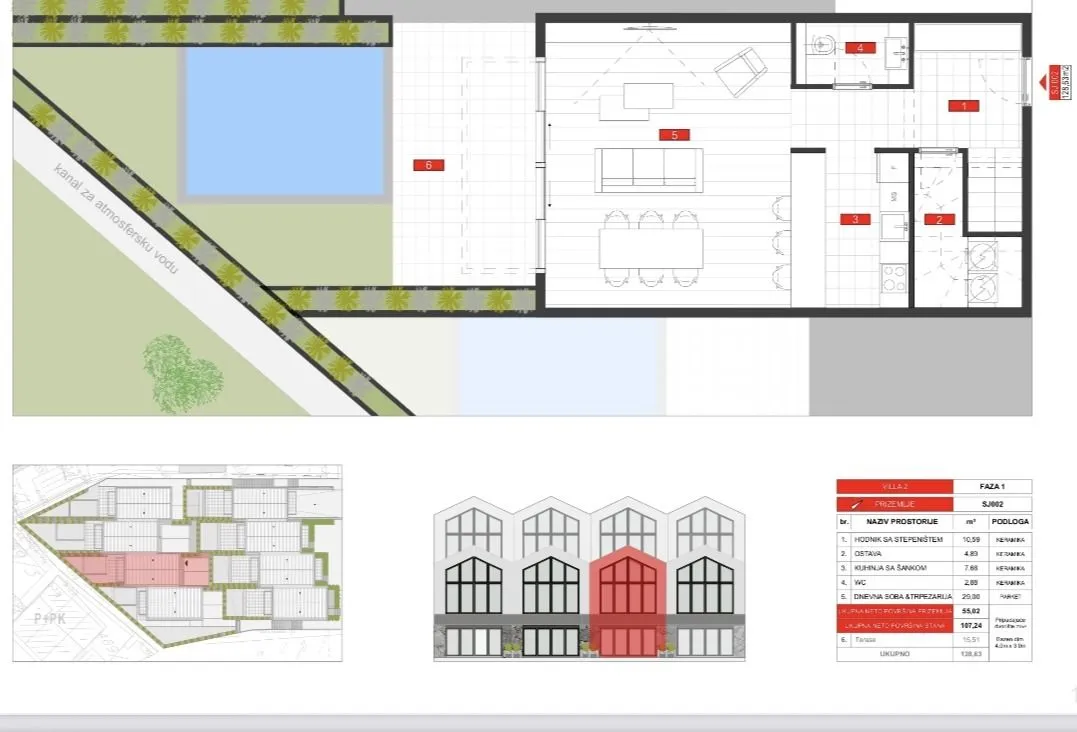 Prodaja, kuća, 128m², Donja Lastva, Tivat