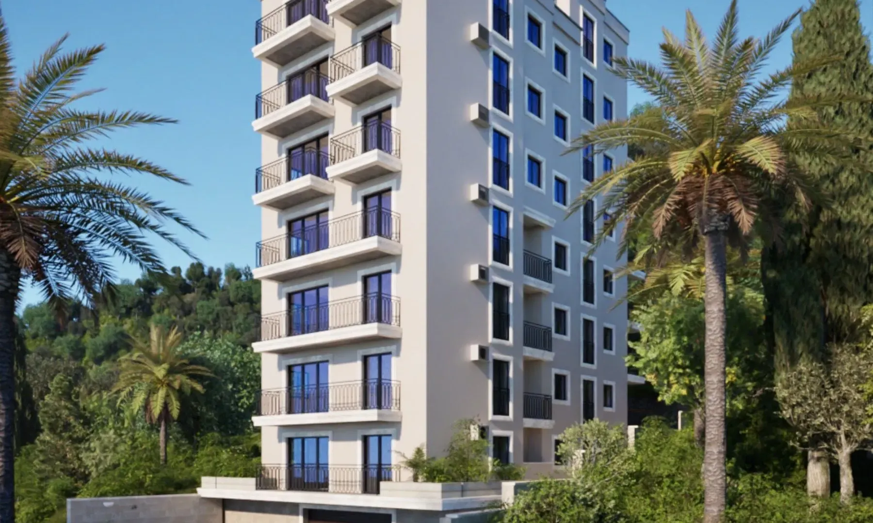 Sale, two bedroom apartment, 78m², Bečići, Budva