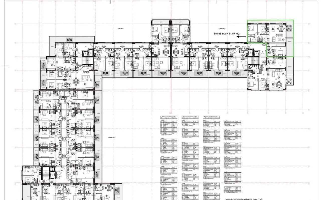 Sale, three bedroom apartment, 157m², Budva, Crna Gora