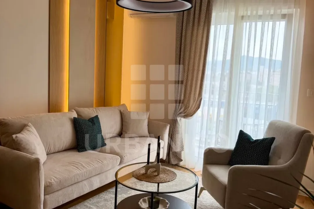 Rent, one bedroom apartment, 40m², Pobrežje, Podgorica