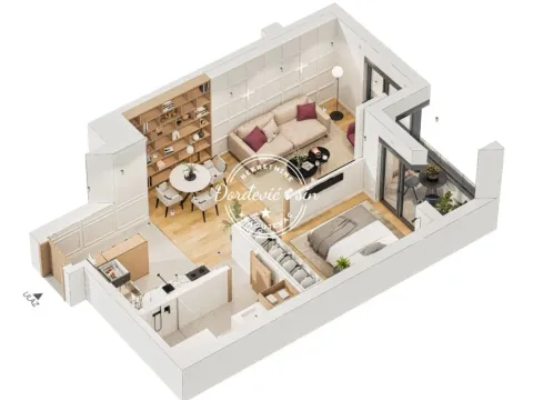 Prodaja, dvosoban stan, 55m², Centar, Kragujevac - image 2