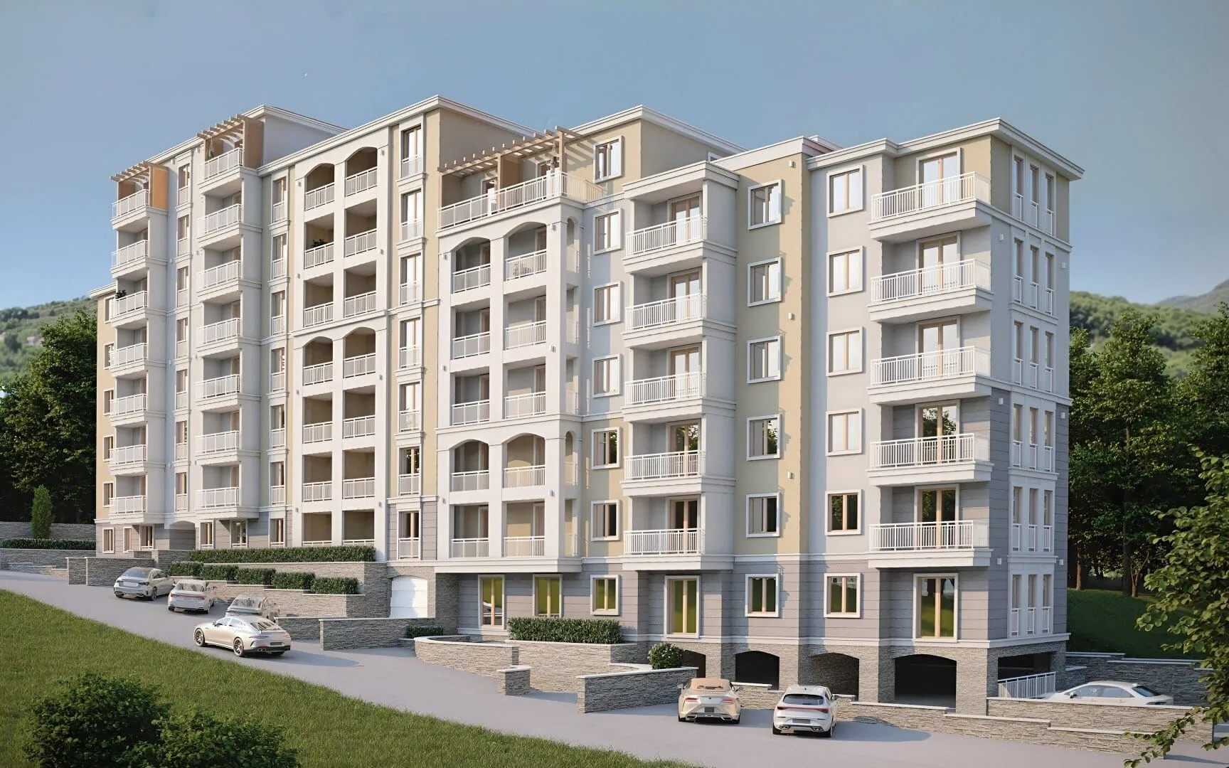 Prodaja, dvosoban stan, 95m², Bečići, Budva